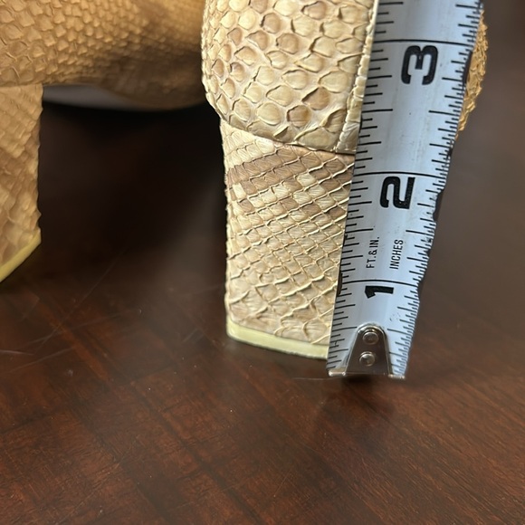 Rodolphe Menudier Paris Snakeskin Heels Women - Picture 14 of 17